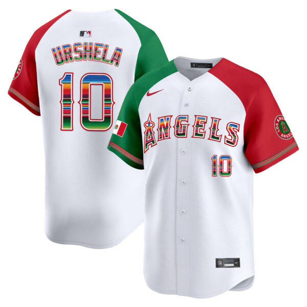 Men's Los Angeles Angels Mexico Vapor Premier Limited Jersey - All Stitched - Image 17