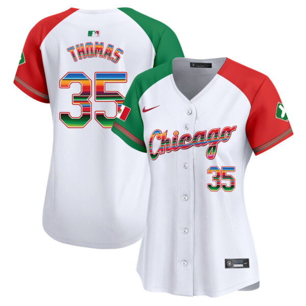 Women's Chicago White Sox Mexico Vapor Premier Limited Jersey V3 - All Stitched - Image 19