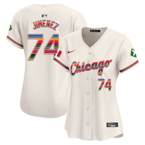 Women's Chicago White Sox Mexico Vapor Premier Limited Jersey V3 - All Stitched - Image 24