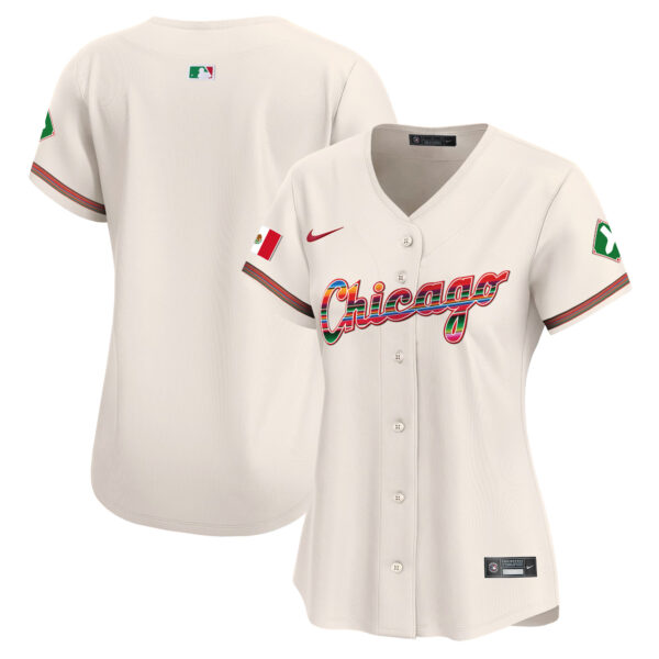 Women's Chicago White Sox Mexico Vapor Premier Limited Jersey V3 - All Stitched - Image 28