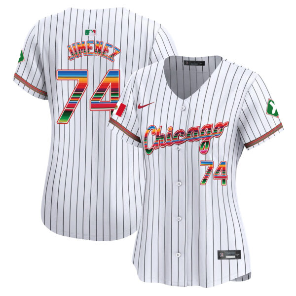Women's Chicago White Sox Mexico Vapor Premier Limited Jersey V3 - All Stitched - Image 38
