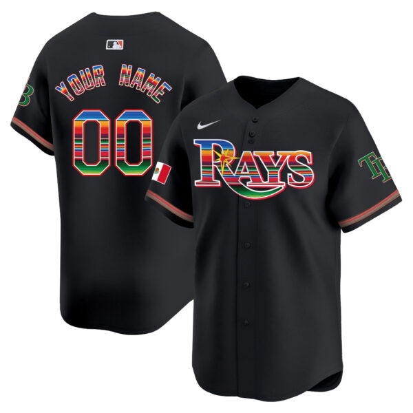 Tampa Bay Rays Mexico Vapor Premier Limited Custom Jersey - All Stitched - Image 2