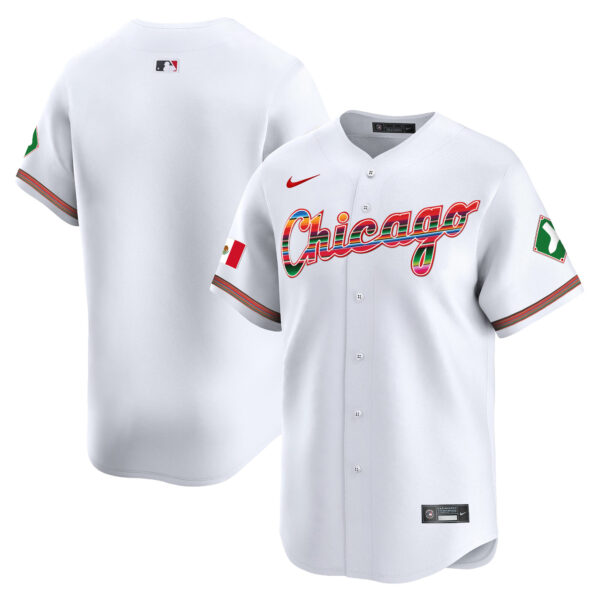 Men's Chicago White Sox Mexico Vapor Premier Limited Jersey V3 - All Stitched - Image 7