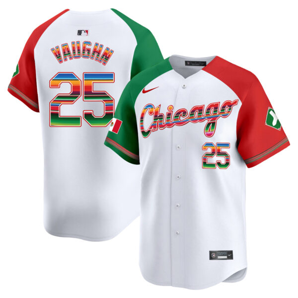 Men's Chicago White Sox Mexico Vapor Premier Limited Jersey V3 - All Stitched - Image 18
