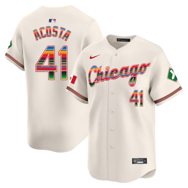 Men's Chicago White Sox Mexico Vapor Premier Limited Jersey V3 - All Stitched - Image 27