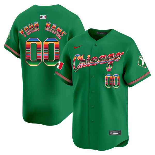 Chicago White Sox Mexico Vapor Premier Limited Custom Jersey V3- All Stitched - Image 5