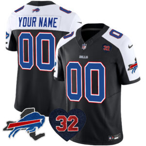 Bills O.J. Simpson Patch Gold Vapor Limited Custom Jersey - All Stitched
