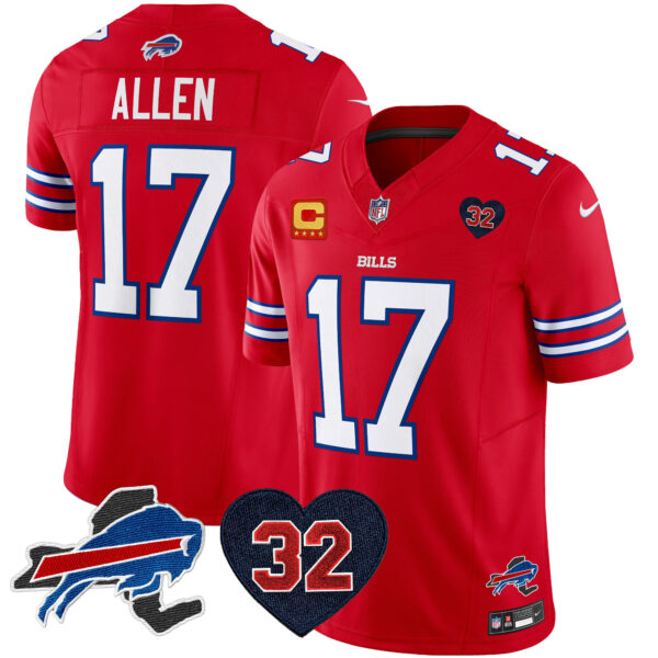 Men's Bills O.J. Simpson Patch Vapor Limited Jersey - All Stitched - Image 23