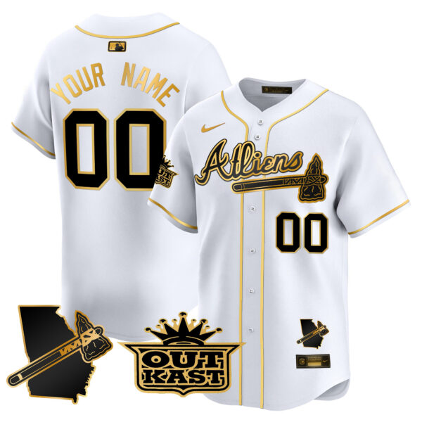 Atlanta Braves Atliens Vapor Premier Limited Custom Jersey V2 - All Stitched - Image 5
