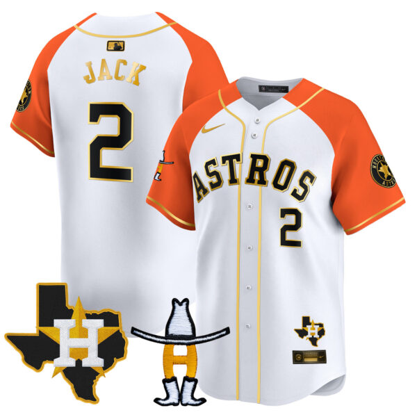 Men's Houston Astros Houston Rodeo Patch Vapor Premier Limited Jersey V2 - All Stitched - Image 40
