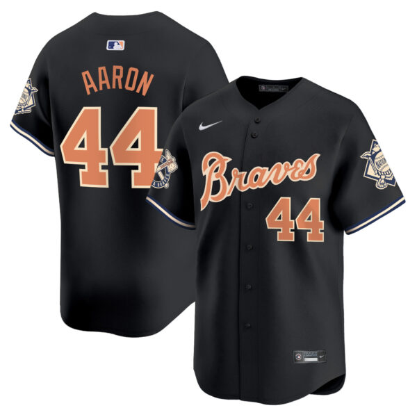Men's Atlanta Braves Peaches n' Cream Vapor Premier Limited Jersey - All Stitched - Image 26