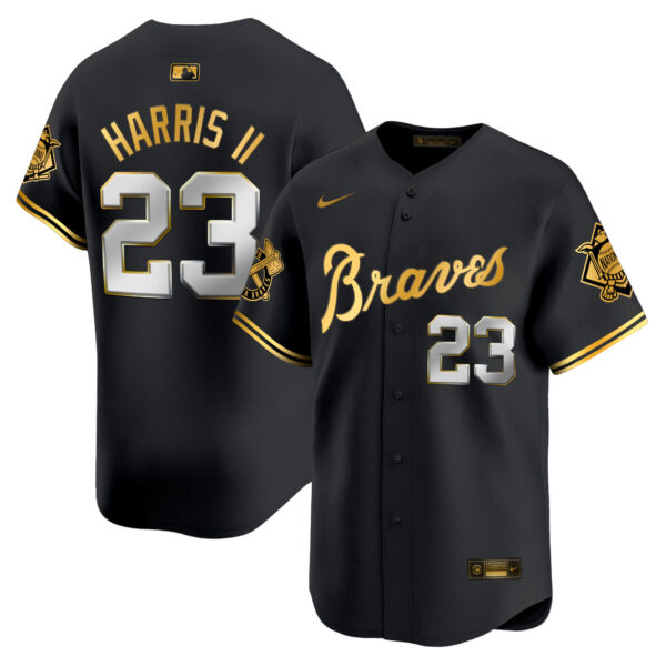 Men's Atlanta Braves Peaches n' Cream Vapor Premier Limited Jersey - All Stitched - Image 32