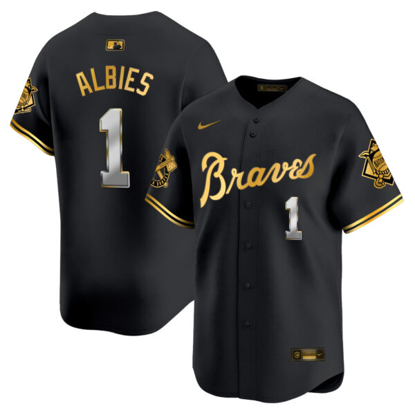 Men's Atlanta Braves Peaches n' Cream Vapor Premier Limited Jersey - All Stitched - Image 34