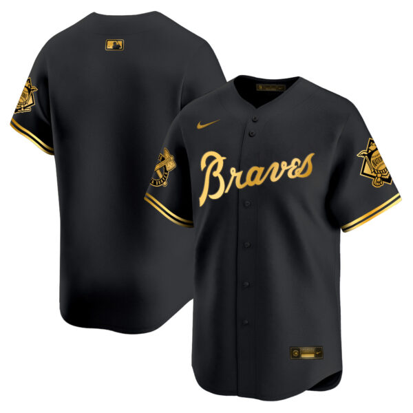 Men's Atlanta Braves Peaches n' Cream Vapor Premier Limited Jersey - All Stitched - Image 36