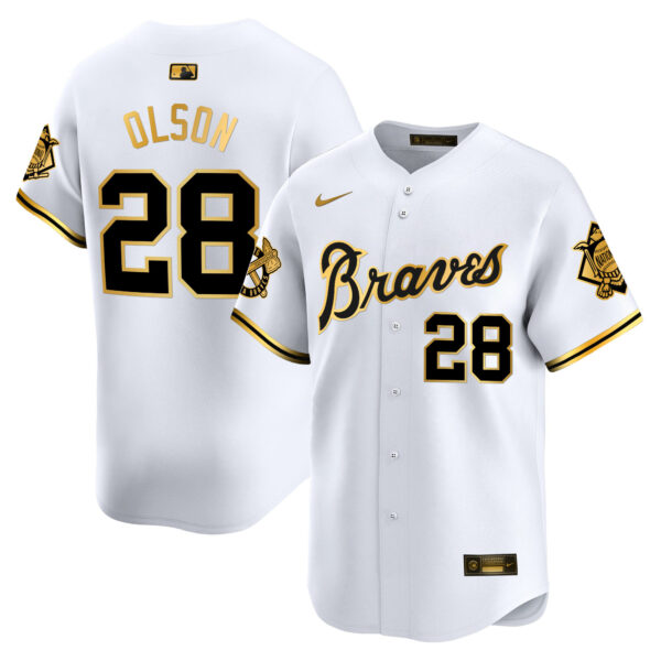 Men's Atlanta Braves Peaches n' Cream Vapor Premier Limited Jersey - All Stitched - Image 42