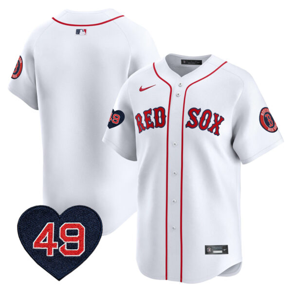 Men's Boston Red Sox Tim Wakefield Patch Vapor Premier Limited Jersey - All Stitched - Image 28