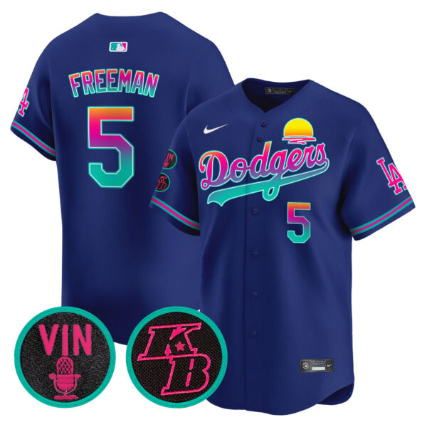 Men's Dodgers 2024 Los Angeles City Style Vapor Premier Limited Jersey V2 - All Stitched - Image 18