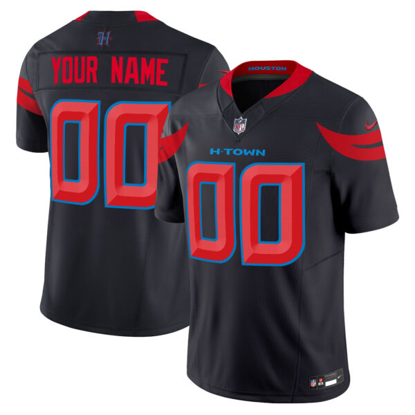Houston Texans 2024 Vapor Limited Custom Jersey V3 - All Stitched - Image 2