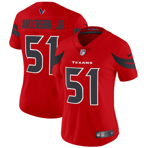 Women's Houston Texans 2024 Vapor Limited Jersey - All Stitched - Image 25