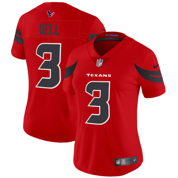 Women's Houston Texans 2024 Vapor Limited Jersey V3 - All Stitched - Image 20