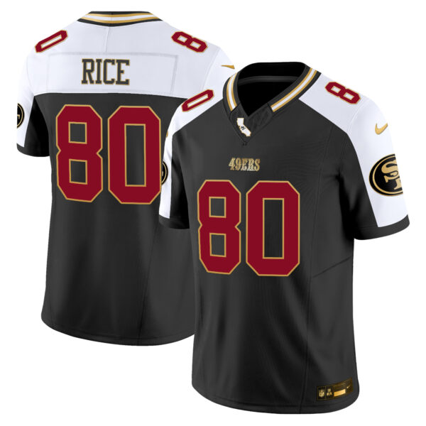 Men's 49ers 2024 Gold Vapor Jersey - All Stitched - Image 6