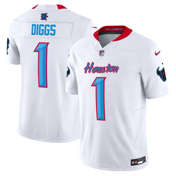 Men's Houston Texans 2024 Vapor Limited Jersey V4 - All Stitched - Image 18