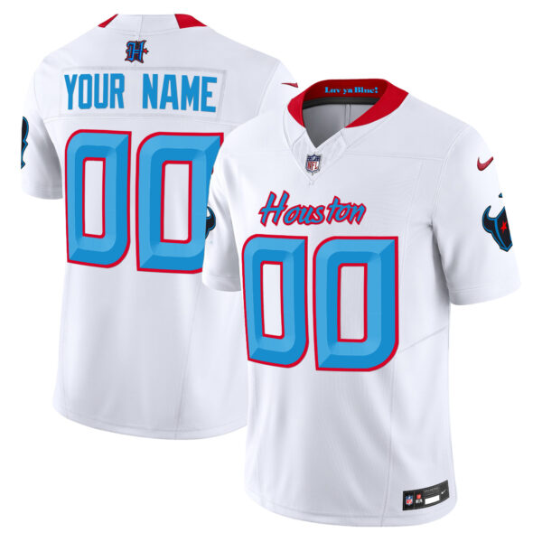 Houston Texans 2024 Vapor Limited Custom Jersey V4 - All Stitched - Image 3