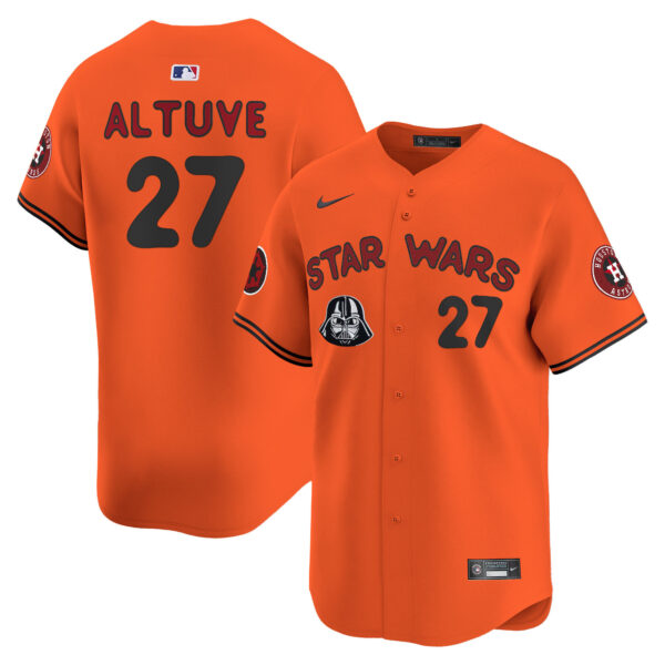 Men's Astros SW Vapor Premier Limited Jersey - All Stitched - Image 32
