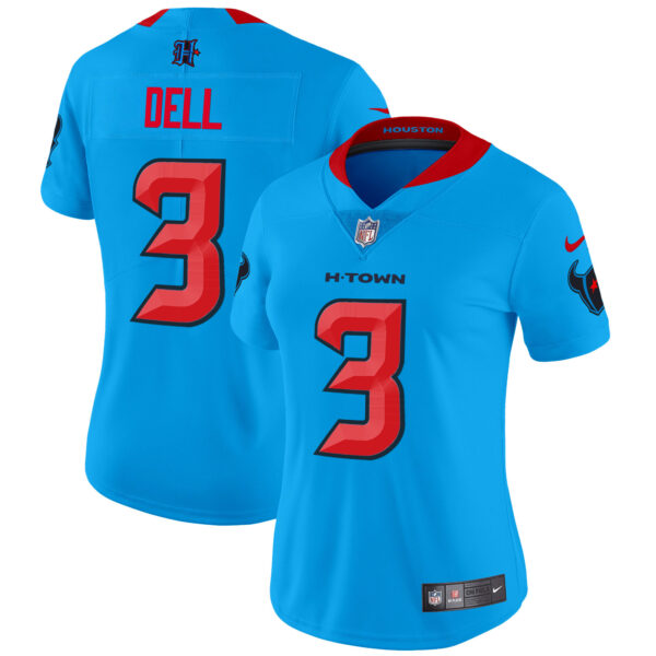 Women's Houston Texans 2024 Vapor Limited Jersey V2 - All Stitched - Image 4