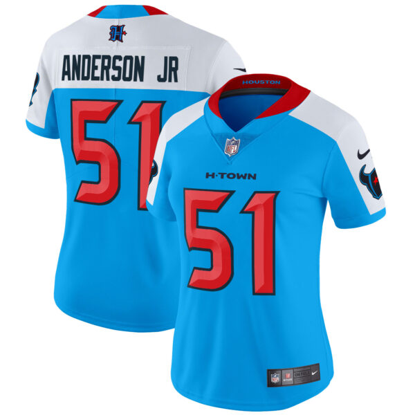 Women's Houston Texans 2024 Vapor Limited Jersey V2 - All Stitched - Image 34