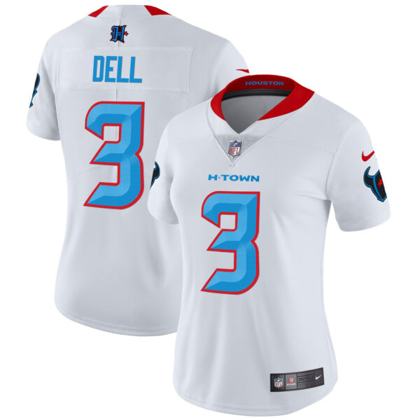 Women's Houston Texans 2024 Vapor Limited Jersey V2 - All Stitched - Image 49