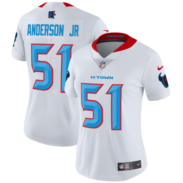 Women's Houston Texans 2024 Vapor Limited Jersey V2 - All Stitched - Image 52