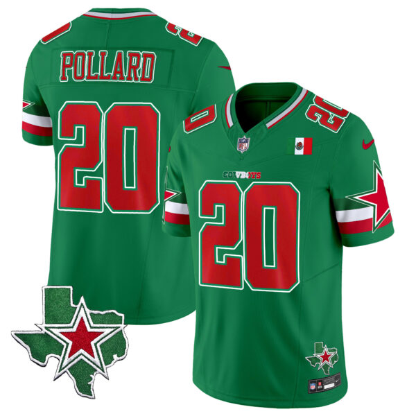 Men's Cowboys 2024 Mexico Vapor Limited Jersey - All Stitched - Image 24