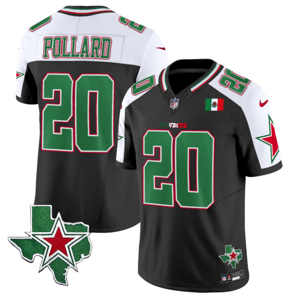 Men's Cowboys 2024 Mexico Vapor Limited Jersey - All Stitched - Image 18