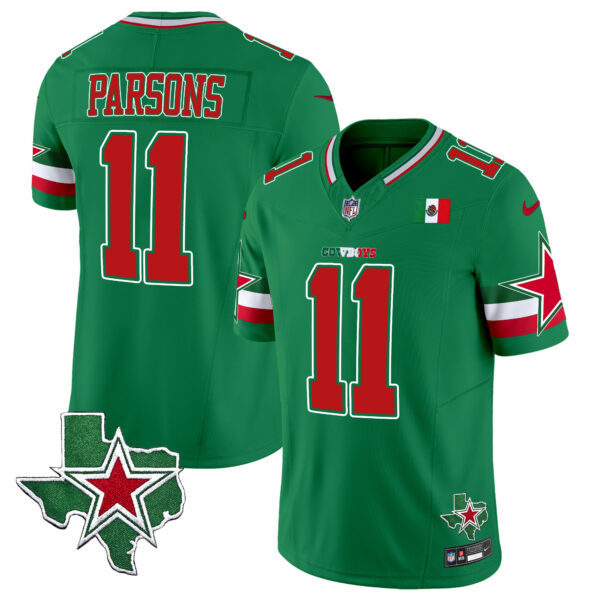 Men's Cowboys 2024 Mexico Vapor Limited Jersey - All Stitched - Image 19
