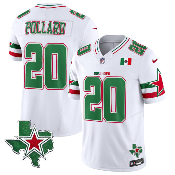 Men's Cowboys 2024 Mexico Vapor Limited Jersey - All Stitched - Image 6