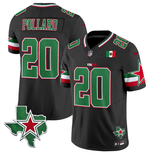 Men's Cowboys 2024 Mexico Vapor Limited Jersey - All Stitched - Image 12