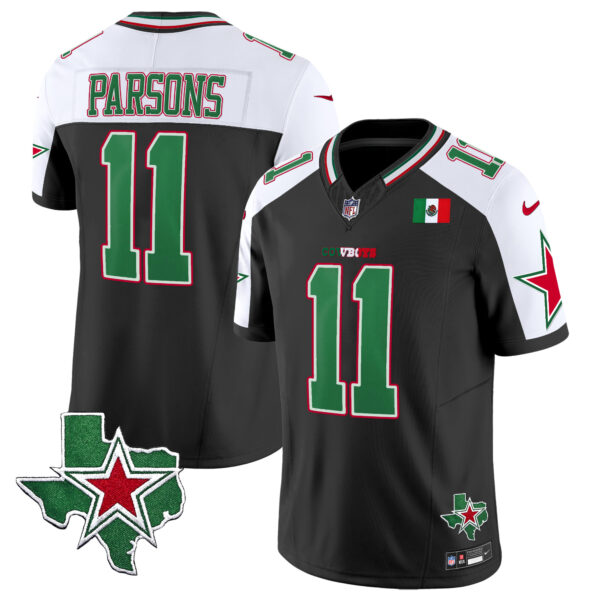 Men's Cowboys 2024 Mexico Vapor Limited Jersey - All Stitched - Image 13