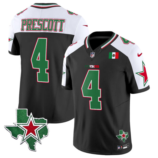 Men's Cowboys 2024 Mexico Vapor Limited Jersey - All Stitched - Image 14