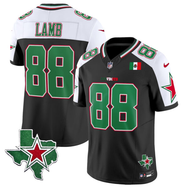 Men's Cowboys 2024 Mexico Vapor Limited Jersey - All Stitched - Image 15