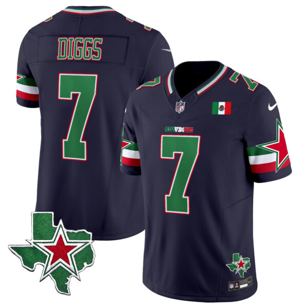 Men's Cowboys 2024 Mexico Vapor Limited Jersey - All Stitched - Image 28