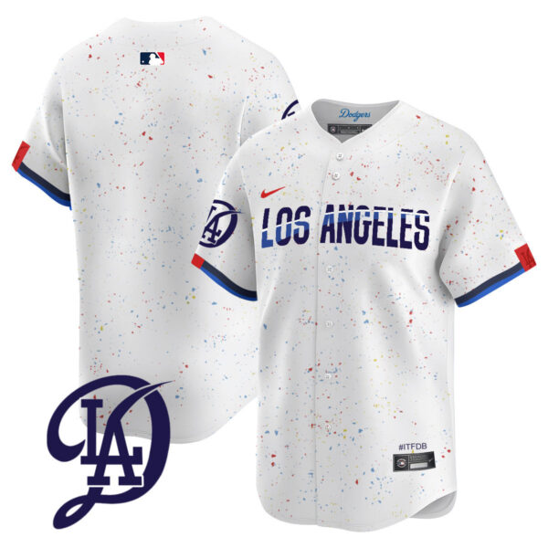 Men's Dodgers 2024 City Connect Vapor Premier Limited Jersey - All Stitched - Image 8