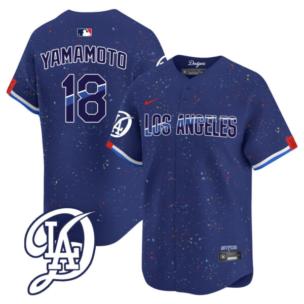 Men's Dodgers 2024 City Connect Vapor Premier Limited Jersey - All Stitched - Image 15