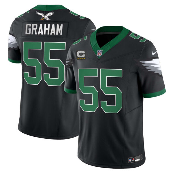 Men's Eagles Kelly Green Vapor Limited Jersey V3 - All Stitched - Image 24