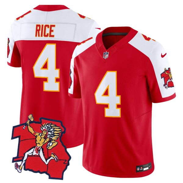 Men's Chiefs 1963 Throwback Vapor Limited Jersey - All Stitched - Image 7
