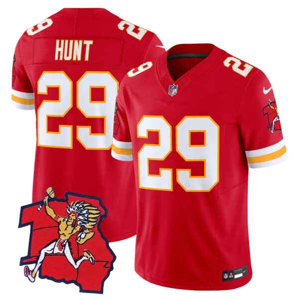 Men's Chiefs 1963 Throwback Vapor Limited Jersey - All Stitched - Image 24