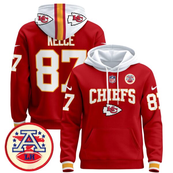 Men's Kansas City Chiefs 2024 Pullover Hoodie V2 - All Stitched - Image 2