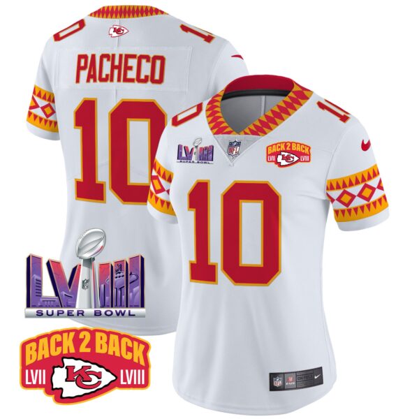 Women's Chiefs Special Vapor Limited Jersey - All Stitched - Image 13