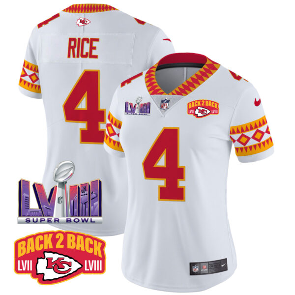 Women's Chiefs Special Vapor Limited Jersey - All Stitched - Image 14